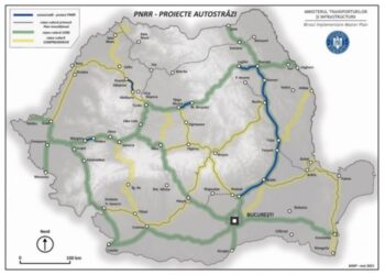 În 2025, România va avea încă 250 de kilometri de autostradă şi drum expres