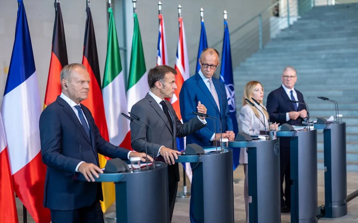 cinci mari puteri militare ale Europei